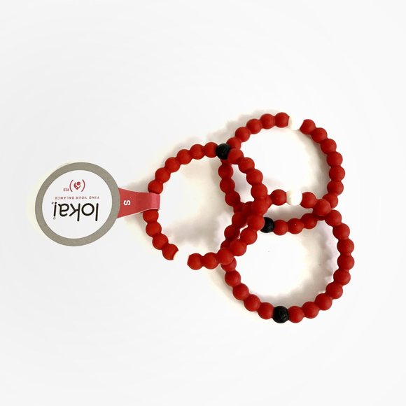 Red Lokai Bracelets Small - Set of 3 - Picture 6 of 6